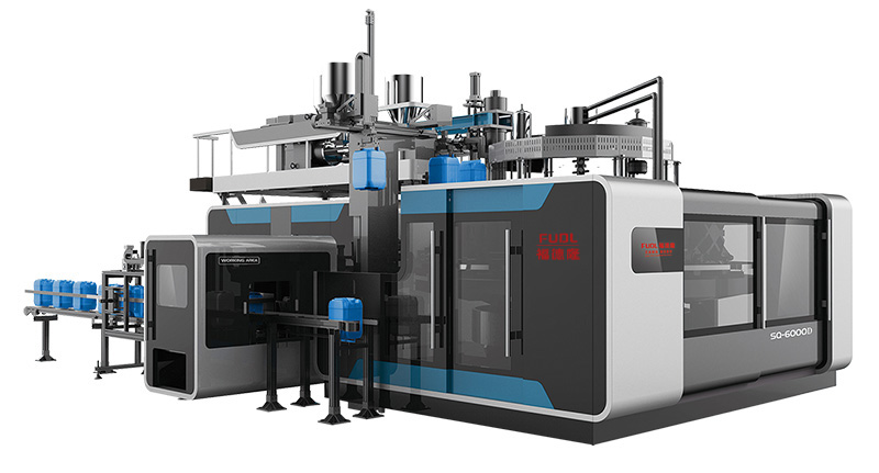 六模高速旋轉吹塑機