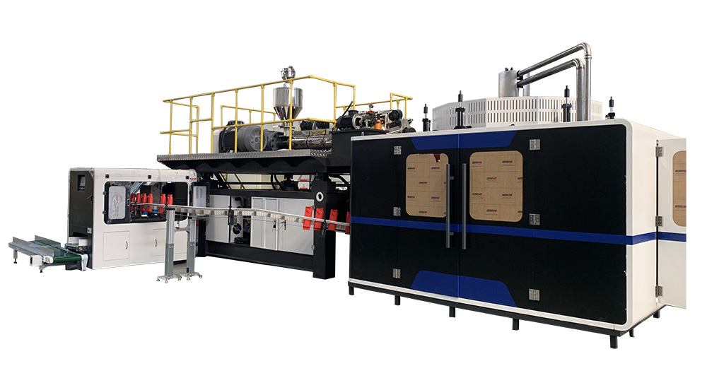 六模高速旋轉吹塑機